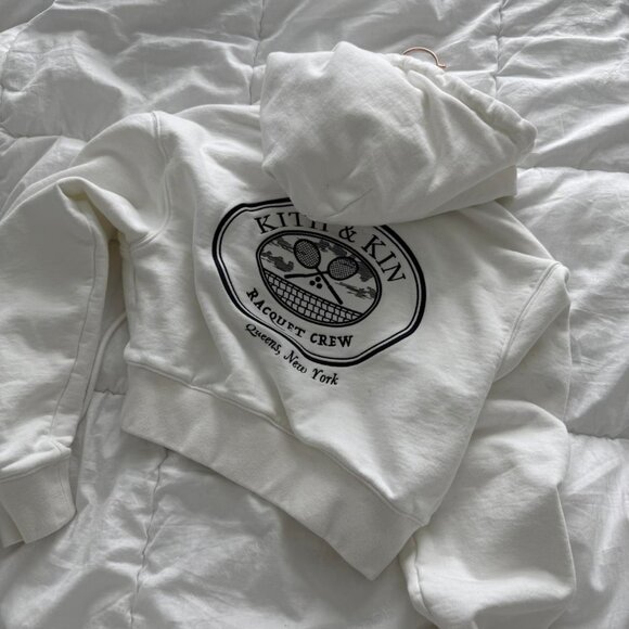 Kith & Kith x Wilson Cropped Hoodie - Picture 4 of 4